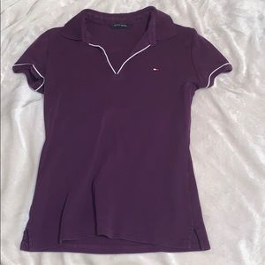 Tommy hilfiger polo collared shirt